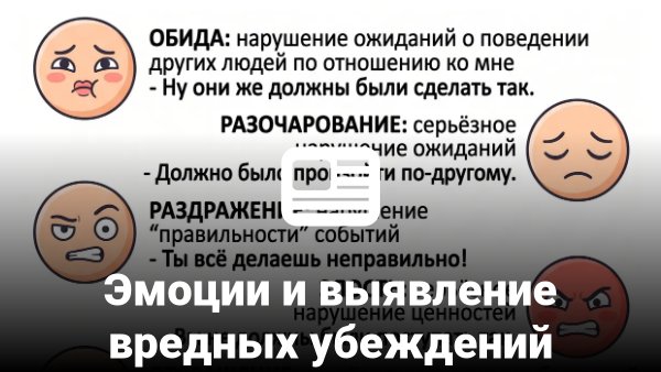 Статья:: Эмоции и выявление вредных…